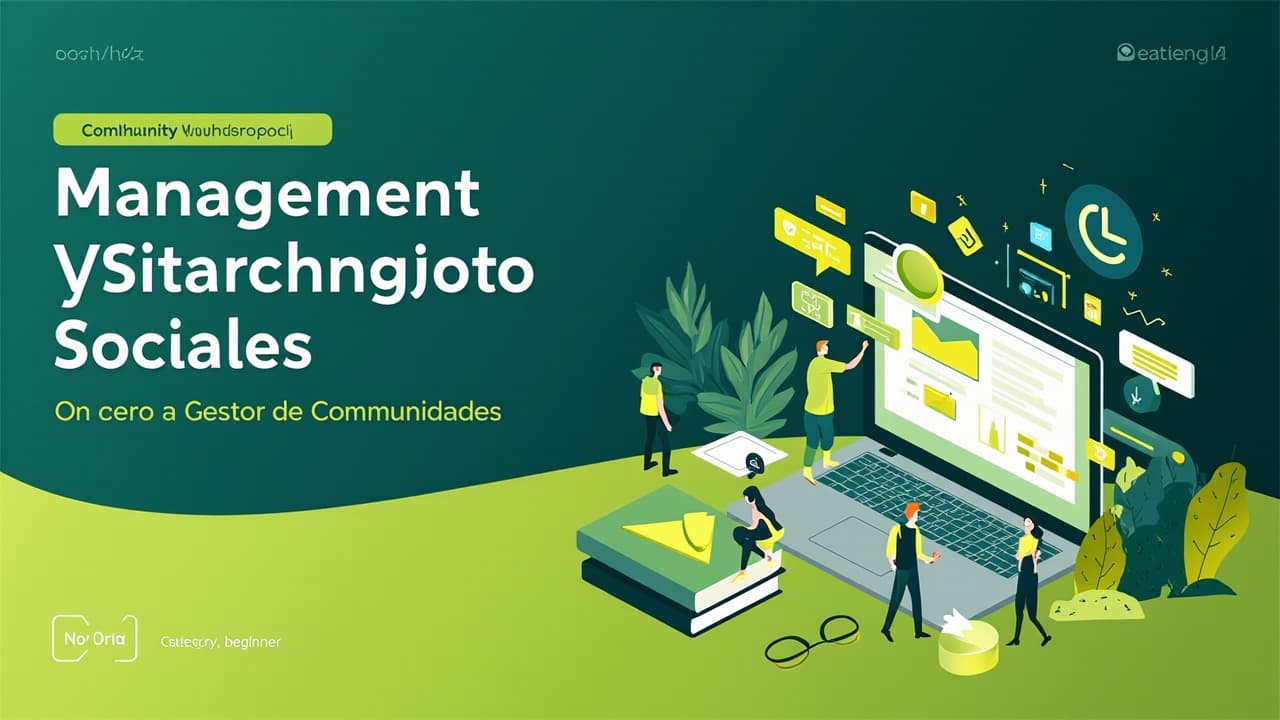 Community Management y Redes Sociales: De Cero a Gestor de Comunidades
