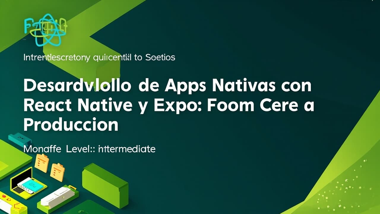 Desarrollo de Apps Nativas con React Native y Expo: De Cero a Producción