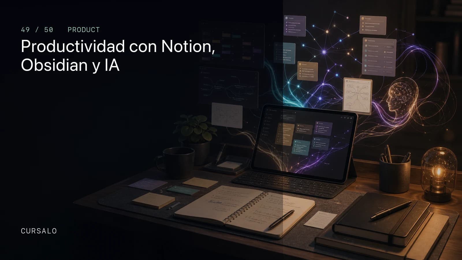 Productividad con Notion, Obsidian y IA