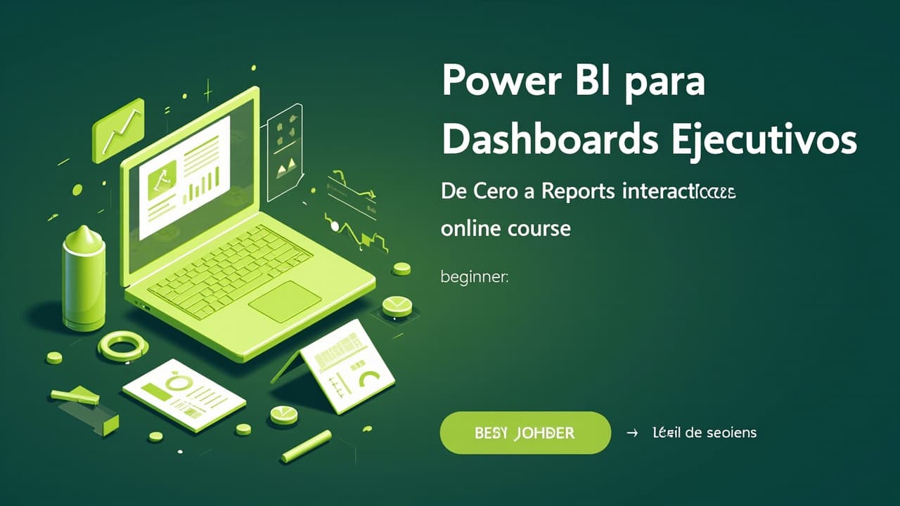 Power BI para Dashboards Ejecutivos: De Cero a Reportes Interactivos