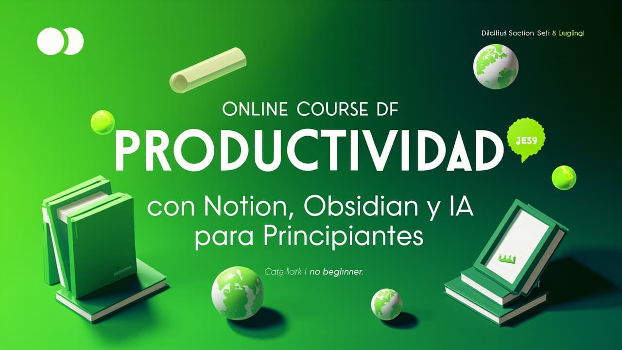 Productividad con Notion, Obsidian y IA para Principiantes