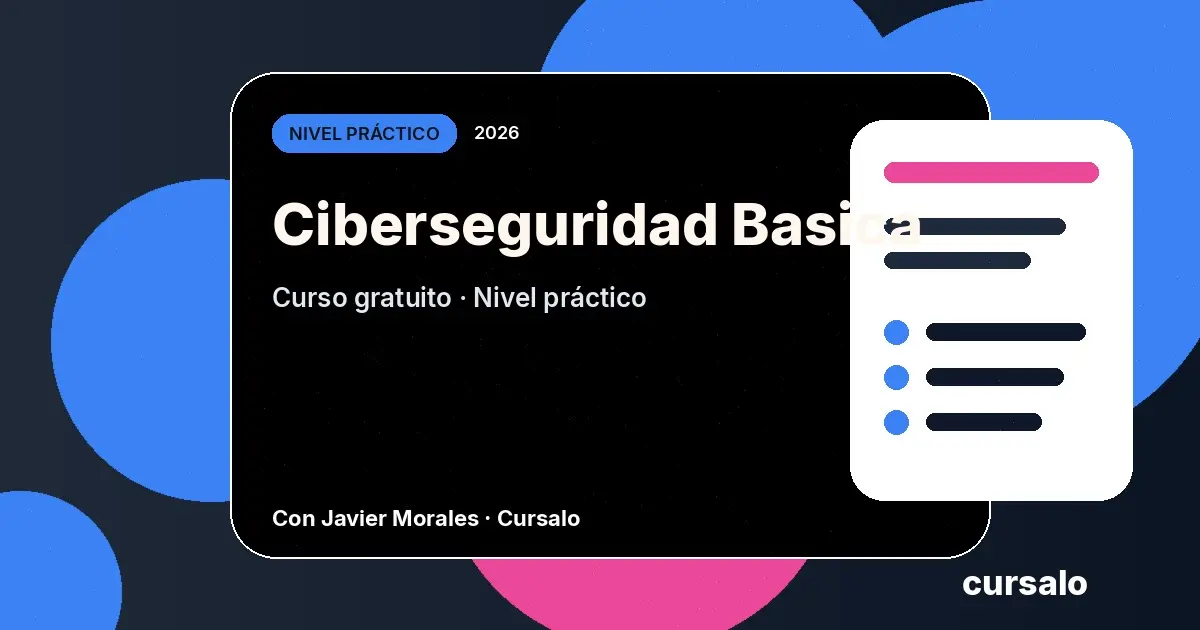 Ciberseguridad Basica