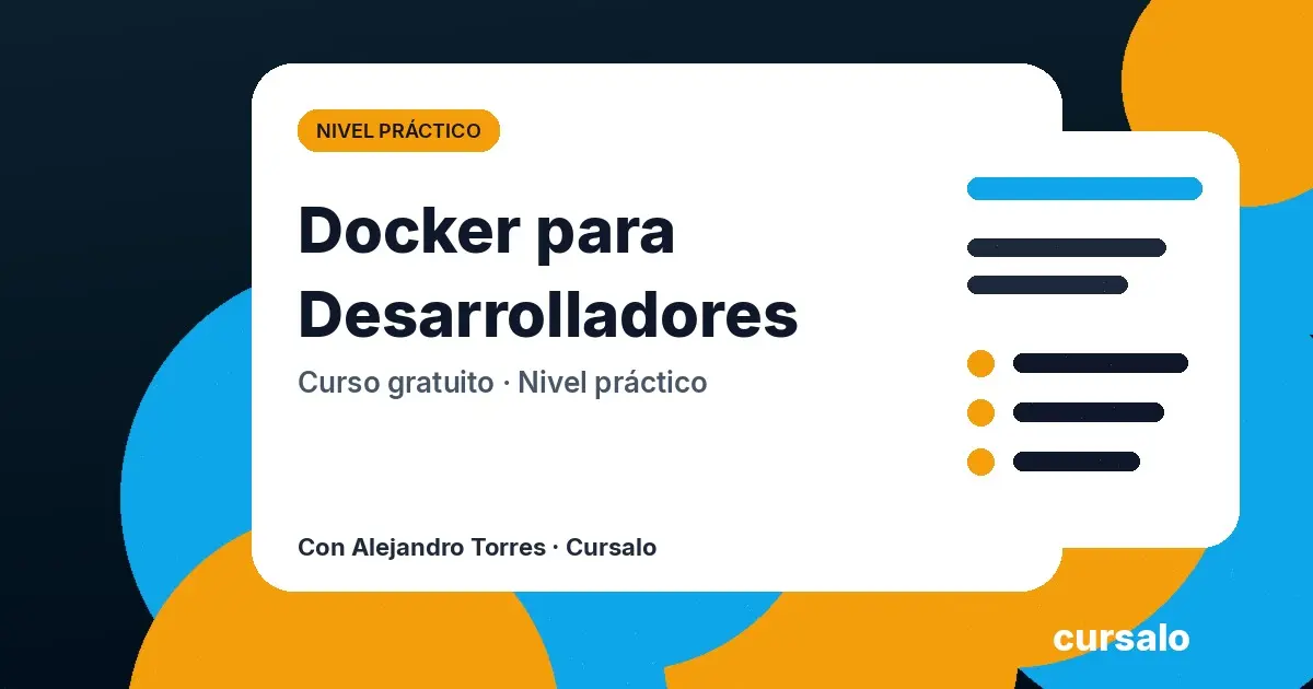 Docker para Desarrolladores