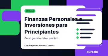 Finanzas Personales e Inversiones para Principiantes