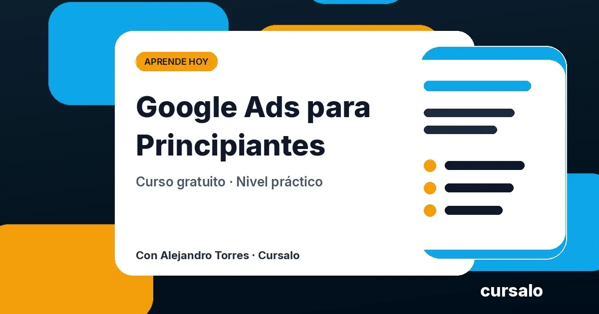 Google Ads para Principiantes