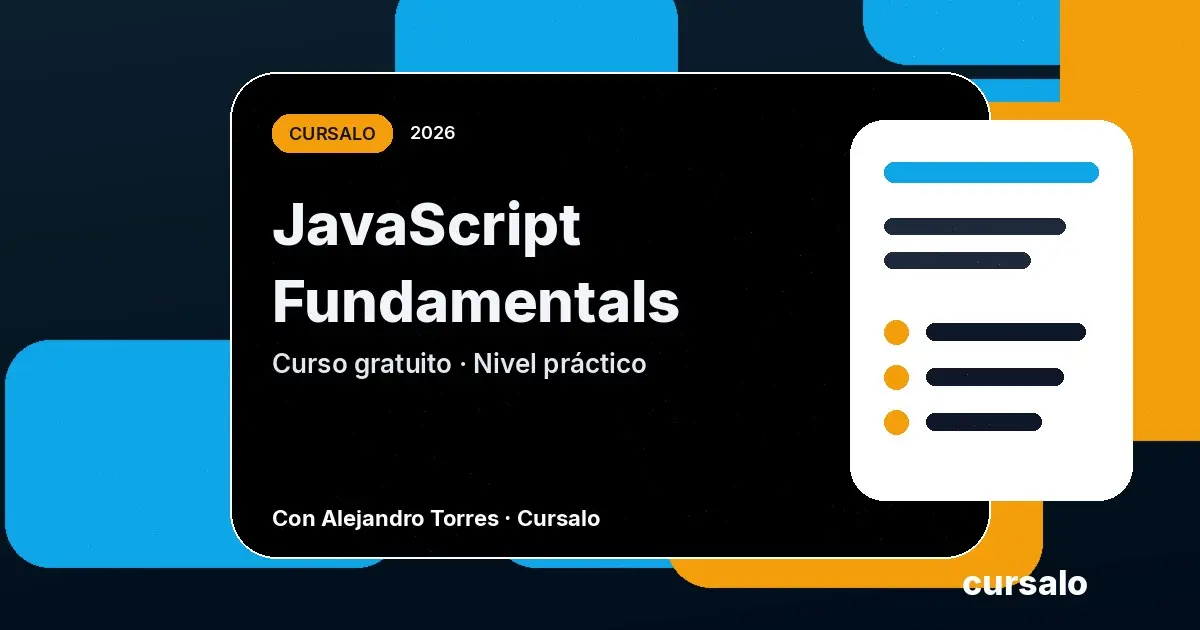 JavaScript Fundamentals