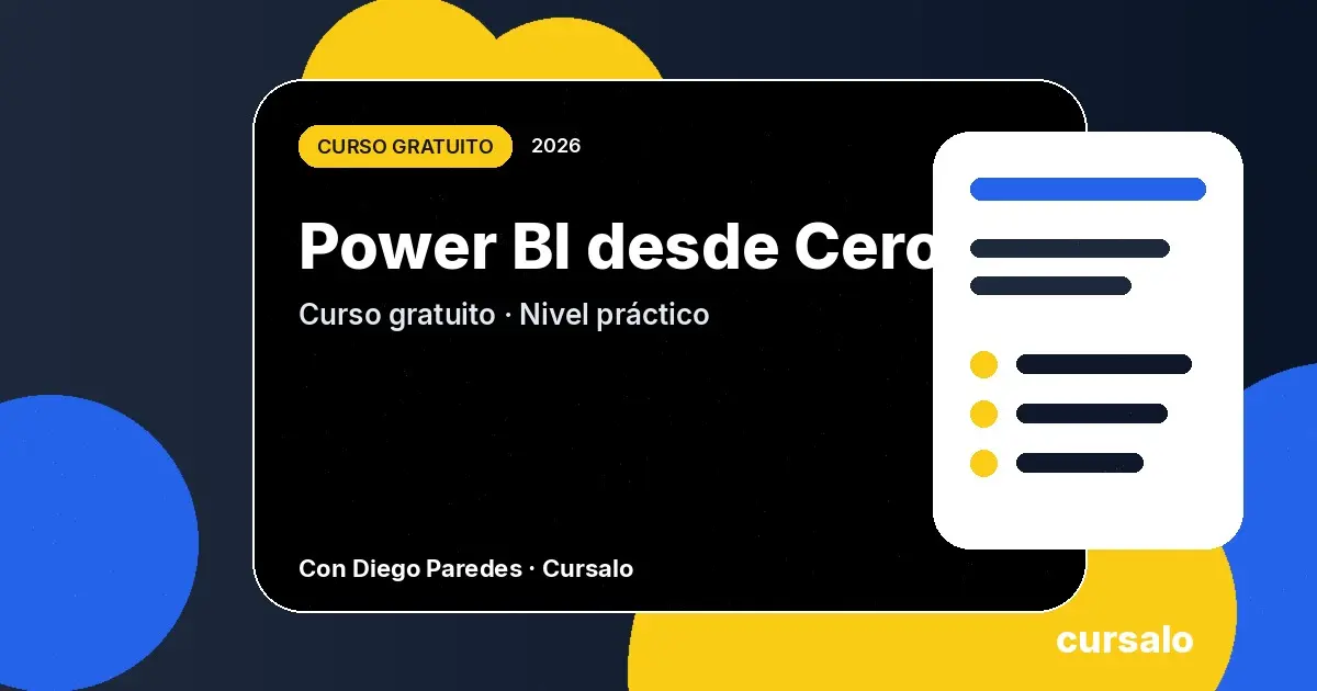 Power BI desde Cero: Modelado, Visualización y Publicación