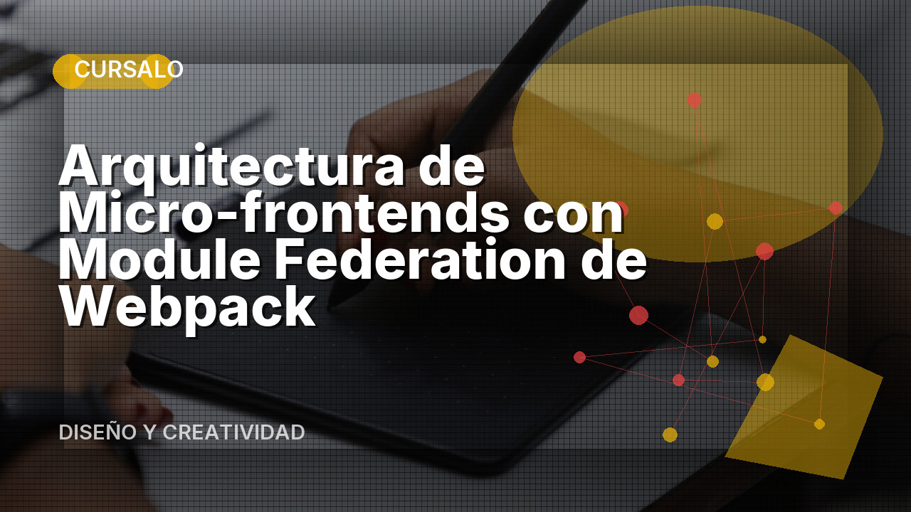 Arquitectura de Micro-frontends con Module Federation de Webpack