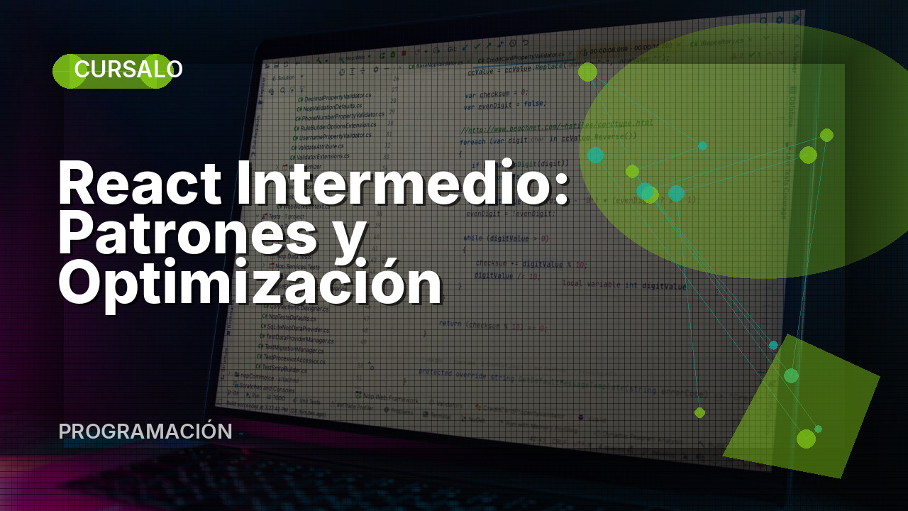 React Intermedio: Patrones y Optimización