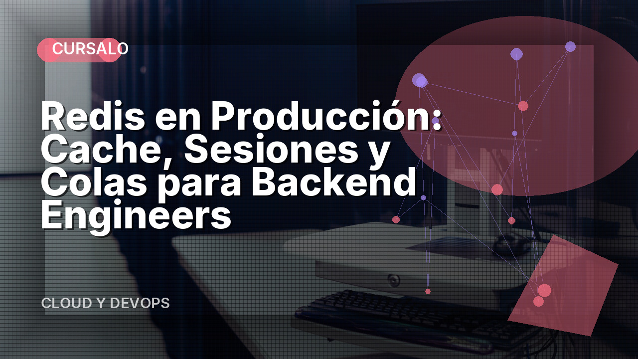 Redis en Producción: Cache, Sesiones y Colas para Backend Engineers