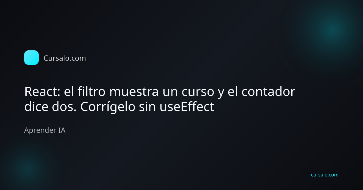 Prototipo de un filtro con tarjetas de papel y un contador separado